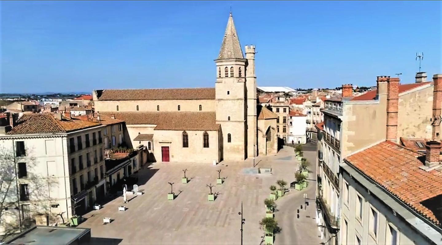 T2 Cathedrale & Torre Ventosa - Central - Clim - Wifi - Balcon - Free Parking Sur Demande Béziers Kültér fotó